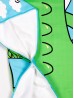 Kids Dinosaur  Patterned Hoodie Towel